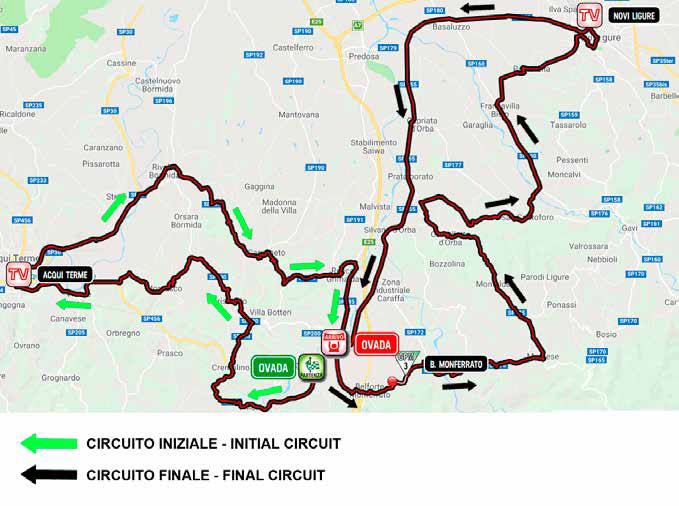 Streckenverlauf Giro dItalia Internazionale Femminile 2018 - Etappe 2