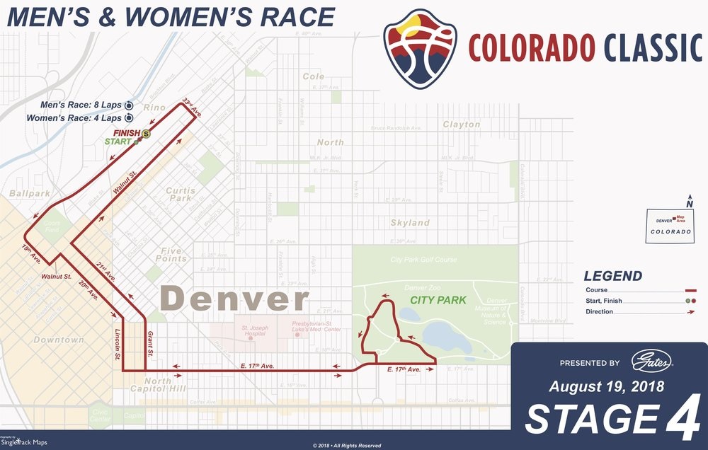 Streckenverlauf Colorado Classic 2018 - Etappe 4