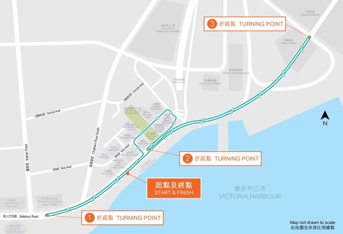 Streckenverlauf Hammer Sprint Hong Kong 2018