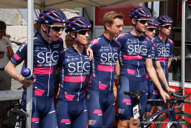 Team SEG Cycling Academy bei der Tour Alsace 2018