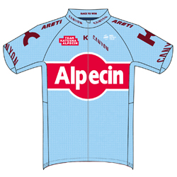 Trikot Team Katusha Alpecin (TKA) 2019 (Quelle: UCI)