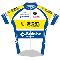 Trikot Sport Vlaanderen - Baloise (SVB) 2019 (Quelle: UCI)