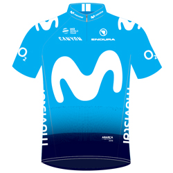 Trikot Movistar Team (MOV) 2019 (Quelle: UCI)