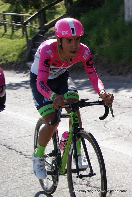 Etappensieger am Col de Turini: Daniel Felipe Martinez, hier bei der Tour de Romandie 2018 (Foto: Christine Kroth/cycling and more)