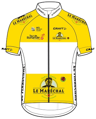 Reglement Tour de Romandie 2019 - Gelbes Trikot (Gesamtwertung)