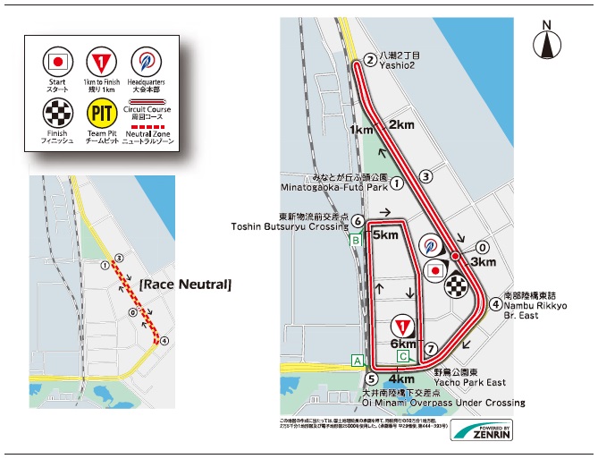 Streckenverlauf Tour of Japan 2019 - Etappe 8