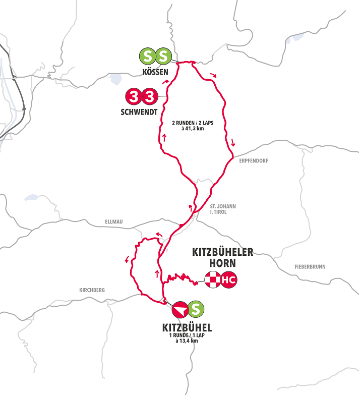 Streckenverlauf Int. sterreich Rundfahrt 2019 - Etappe 6