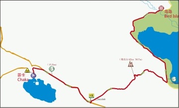 Streckenverlauf Tour of Qinghai Lake 2019 - Etappe 6