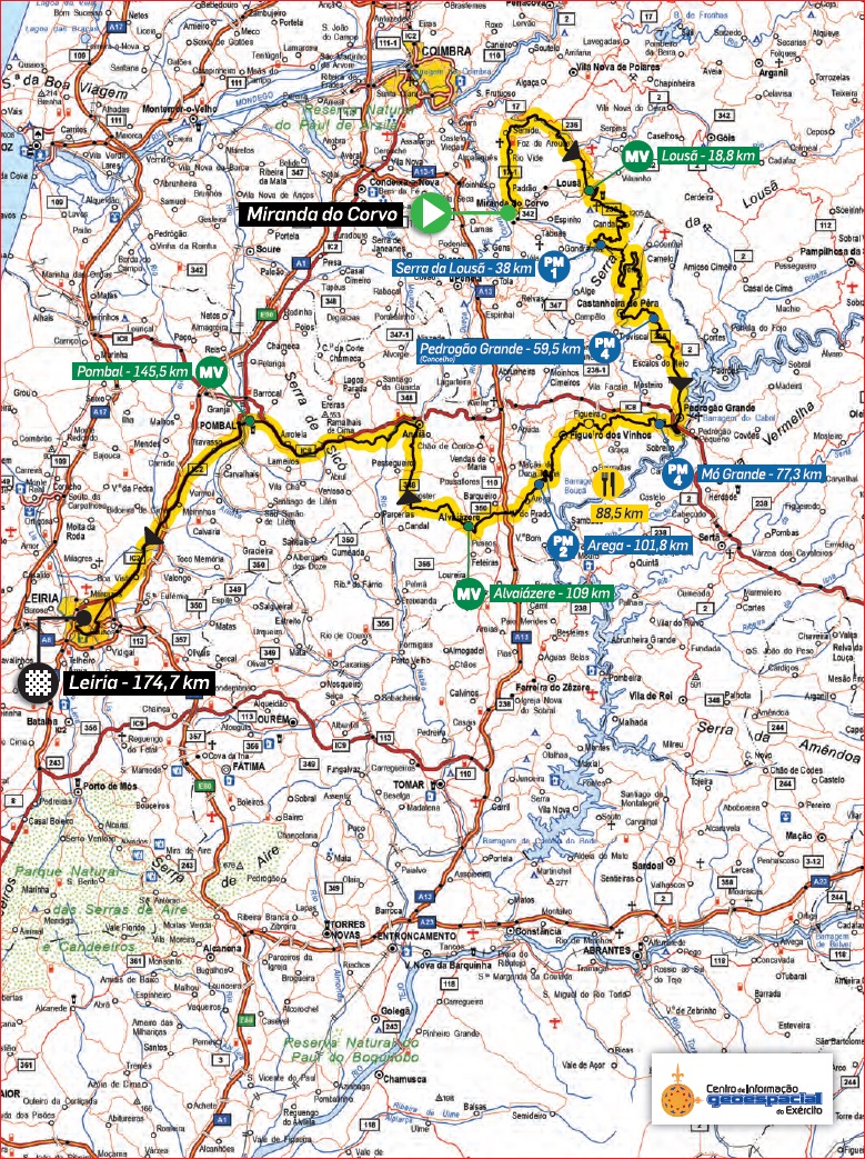 Streckenverlauf Volta a Portugal Santander 2019 - Etappe 1