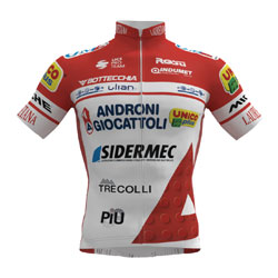 Trikot Androni Giocattoli - Sidermec (ANS) 2020 (Quelle: UCI)