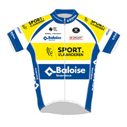 Trikot Sport Vlaanderen - Baloise (SVB) 2020 (Quelle: UCI)