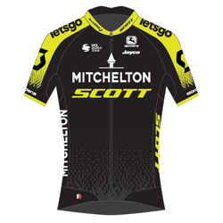 Trikot Mitchelton - Scott (MTS) 2020 (Quelle: UCI)