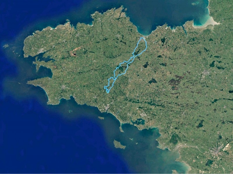 Streckenverlauf Bretagne Classic - Ouest-France 2020