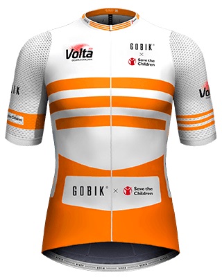 Reglement Volta Ciclista a Catalunya 2021 - Weiß-oranges Trikot (Nachwuchswertung)
