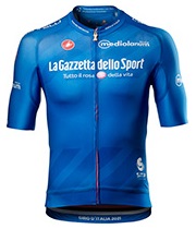 Reglement Giro dItalia 2021 - Blaues Trikot (Bergwertung)