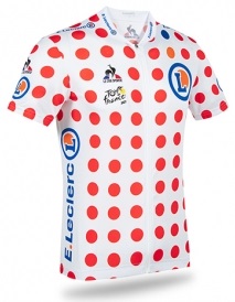Reglement Tour de France 2021 - Weißes Trikot mit roten Punkten (Bergwertung)
