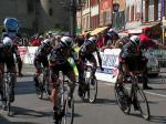 Tour de Romandie 3. Etappe - Team Cervelo am Start