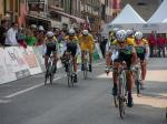 Tour de Romandie 3. Etappe - Astana, das Team des Gesamtfhrenden Gregory Rast ist gestartet
