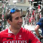 Tour de France - am Start der 16. Etappe in Martigny - David Moncoutie