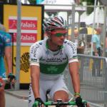 Tour de France - am Start der 16. Etappe in Martigny - der irische Meister Nicloas Roche