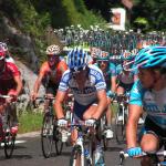 Tour de France - 17. Etappe - 1. Verfolgergruppe an der Cote dAraches