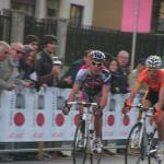 Giro di Lombardia - Philippe Gilbert und Samuel Sanchez belauern sich kurz vor dem Ziel