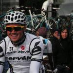Giro di Lombardia - Simon Gerrans am Start in Varese