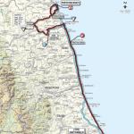 Streckenverlauf Giro dItalia 2010 - Etappe 12