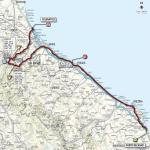 Streckenverlauf Giro dItalia 2010 - Etappe 13