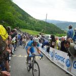 Giro dItalia, Etappe 13 -Der sptere Sieger Manuel Belletti ( LiVE-Radsport.com)