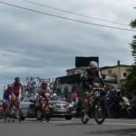 Giro dItalia, Etappe 13 -Carlos Sastre in der Verpflegungszone ( LiVE-Radsport.com)