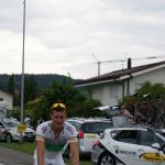 GP Aargau - ein erschpfter Nicolas Roche nach dem Rennen