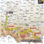 Streckenverlauf Tour de France 2010 - Etappe 16