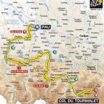 Streckenverlauf Tour de France 2010 - Etappe 17