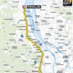 Streckenverlauf Tour de France 2010 - Etappe 19