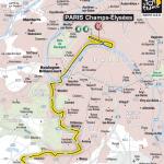 Streckenverlauf Tour de France 2010 - Etappe 20