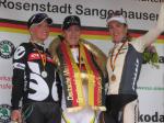 Charlotte Becker, Judith Arndt und Hanka Kupfernagel rcken auf dem Podium eng zusammen ( LiVE-Radsport.com)