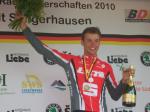 Freude bei Michael Weicht ber Rang drei ( LiVE-Radsport.com)