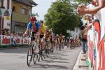 Regio-Tour 4. Etappe - das Hauptfeld bei einer der Durchfahrten bei Start und Ziel in Vogtsburg-Oberrotweil