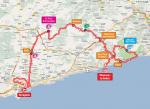 Streckenverlauf Vuelta a Espaa 2010 - Etappe 10