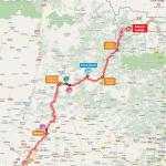 Streckenverlauf Vuelta a Espaa 2010 - Etappe 12
