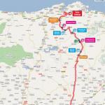 Streckenverlauf Vuelta a Espaa 2010 - Etappe 14