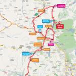 Streckenverlauf Vuelta a Espaa 2010 - Etappe 20