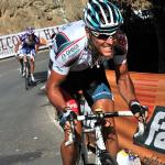 Philippe Gilbert mit dem Angriff zum Sieg auf der 3. Etappe der Vuelta a Espaa (Foto: Veranstalter)