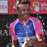 Alessandor Petacchi jubelt ber seinen 20. Vuelta-Etappesieg (Foto: Veranstalter)