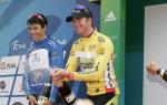 Dirk Mller feiert Prologsieg bei Tour of China 2010 mit Champagner, Foto: http://www.bikeman.org/