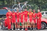 Chinas Nationalteam, 4. Etappe Tour of China, Foto: www.bikeman.org