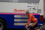 Giro di Lombardia - der Baske Amets Txurruka auf dem Weg zum Start in Mailand