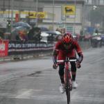Giro di Lombardia - Mauro Santambrogio auf dem Weg zum Ziel in Como