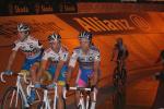 6-Tage-Rennen Zrich 6. Nacht - entspannter Smalltalk zwischen Leon van Bon, Danny Stam und Danilo Hondo